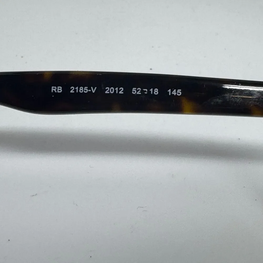Ray-Ban RB2185 V 2012 Eyeglasses Frames Mens Brown Full Rim 52-18-145‎ H16822